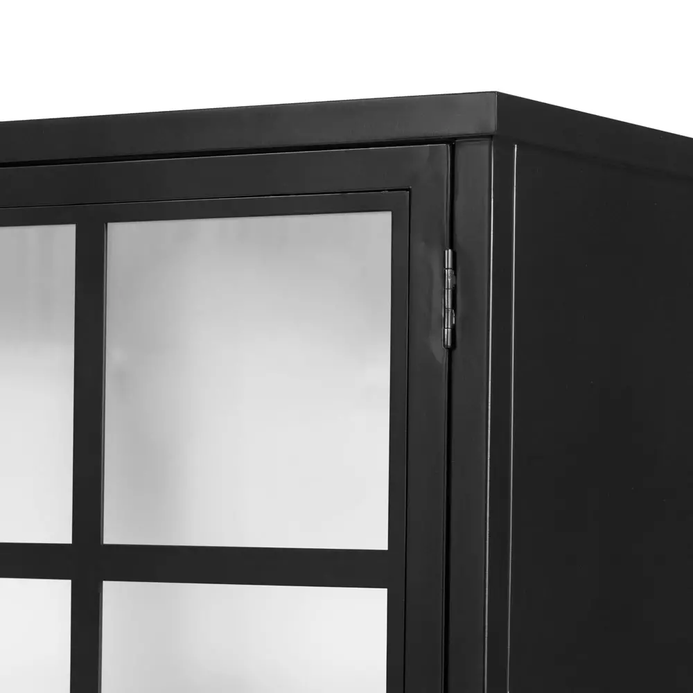 Curated Collection- Cannes Sideboard-Black | Duvall & Co.